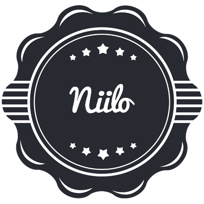 Niilo badge logo