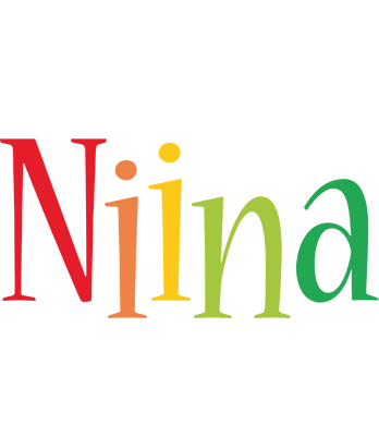 Niina birthday logo