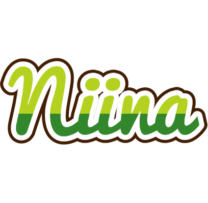 Niina golfing logo