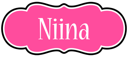 Niina invitation logo