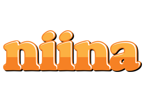 Niina orange logo