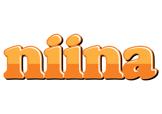 Niina orange logo