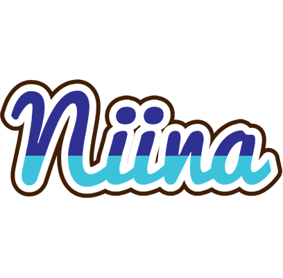 Niina raining logo