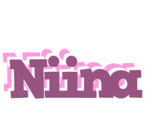 Niina relaxing logo