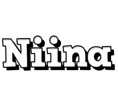 Niina snowing logo
