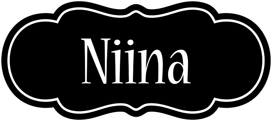 Niina welcome logo