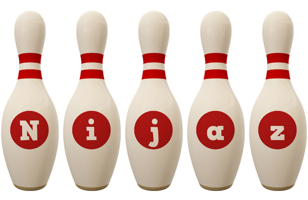 Nijaz bowling-pin logo