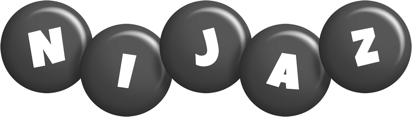 Nijaz candy-black logo