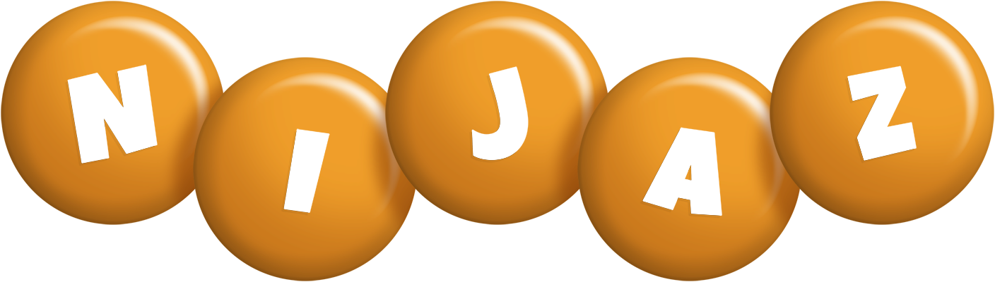 Nijaz candy-orange logo