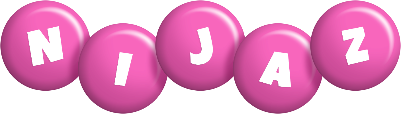 Nijaz candy-pink logo