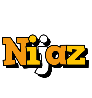 Nijaz cartoon logo