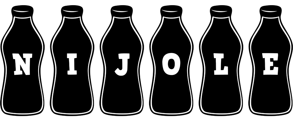 Nijole bottle logo