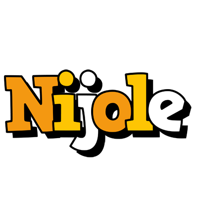 Nijole cartoon logo