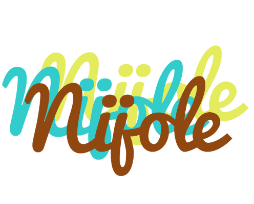 Nijole cupcake logo