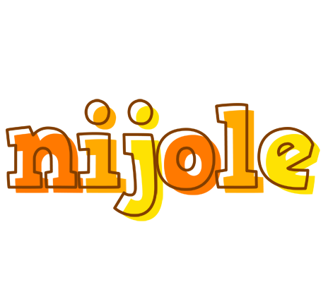 Nijole desert logo