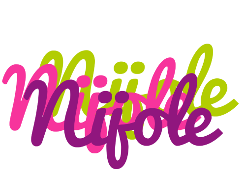 Nijole flowers logo