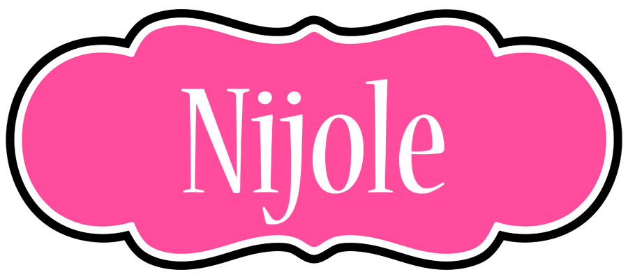 Nijole invitation logo