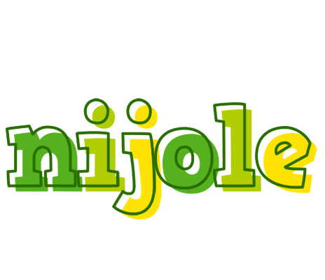 Nijole juice logo