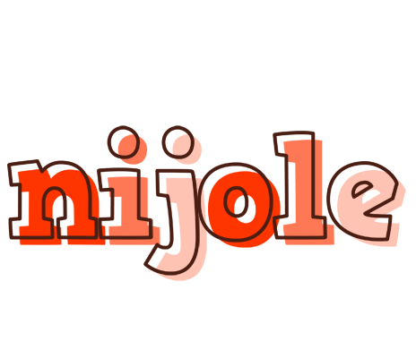 Nijole paint logo