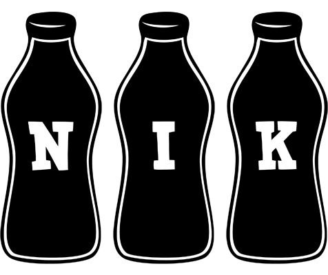 Nik bottle logo