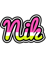 Nik candies logo