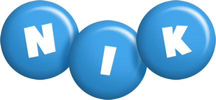 Nik candy-blue logo