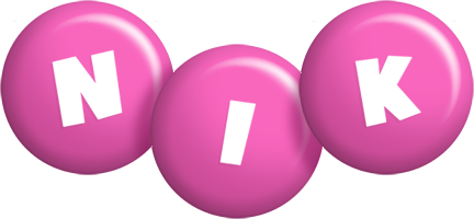 Nik candy-pink logo