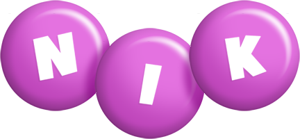 Nik candy-purple logo