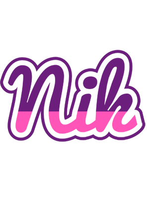 Nik cheerful logo