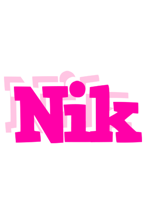 Nik dancing logo