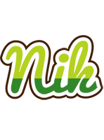 Nik golfing logo