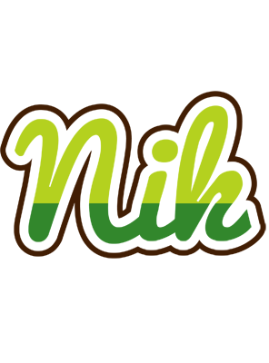 Nik golfing logo