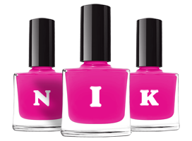 Nik nails logo