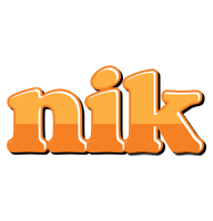 Nik orange logo
