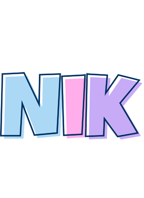 Nik pastel logo