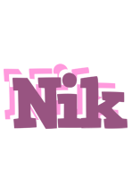 Nik relaxing logo