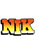 Nik sunset logo