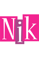Nik whine logo