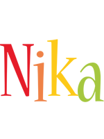 Nika birthday logo