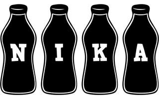 Nika bottle logo