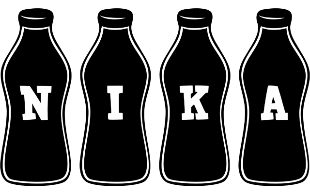 Nika bottle logo