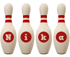 Nika bowling-pin logo
