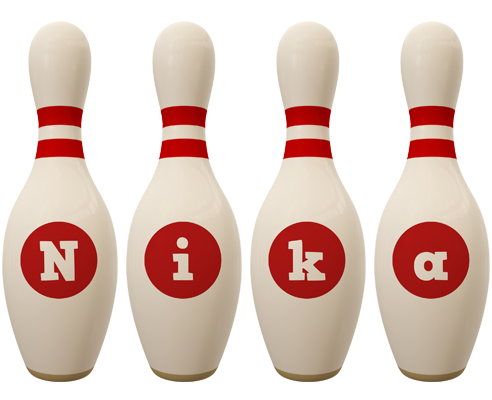 Nika bowling-pin logo