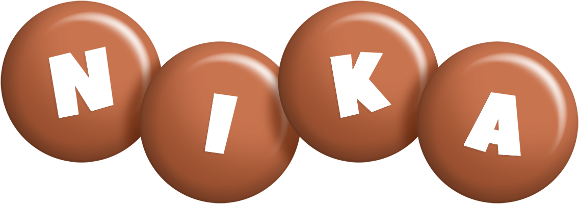 Nika candy-brown logo