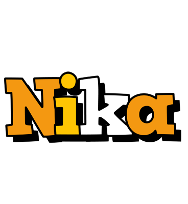 Nika cartoon logo