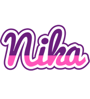 Nika cheerful logo