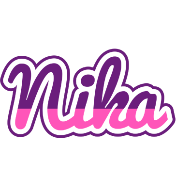 Nika cheerful logo