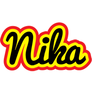 Nika flaming logo