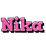 Nika girlish logo