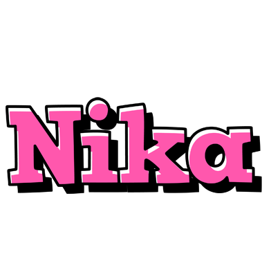 Nika girlish logo